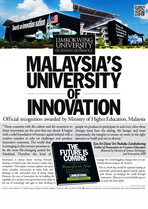 Malaysia’s University of Innovation