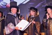 Governor of Melaka TYT Tun Datuk Seri Utama Mohd Khalil bin Yaakob receives Honorary Doctorate