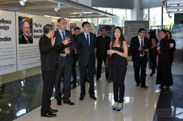 Delegates from Taraz University of Innovation, Kazakhstan visits Limkokwing University