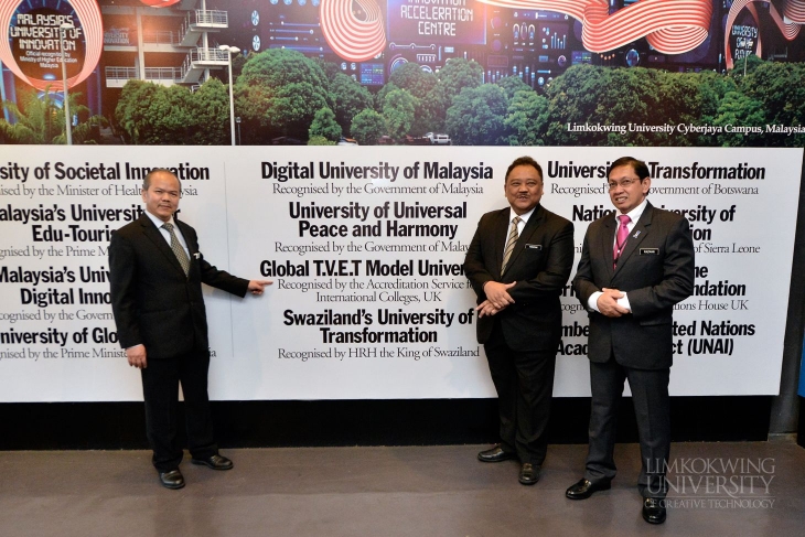 TVET Malaysia: HR Ministry Sec-Gen visits Limkokwing University