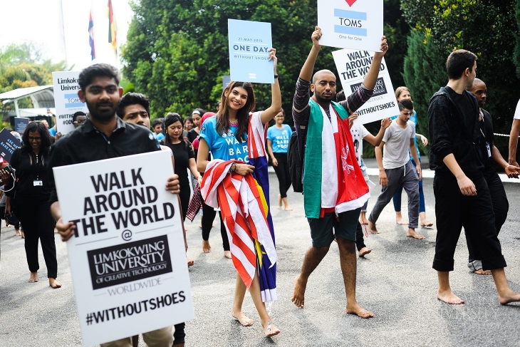Limkokwing partners with TOMS Malaysia to raise awareness for children’s health and education