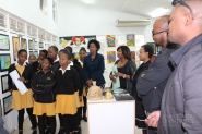 Junior Achievement National Champions awed by Limkokwing Swaziland Student Projects