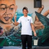 Malaysian artist Leonard Siaw makes a splash in Benalla