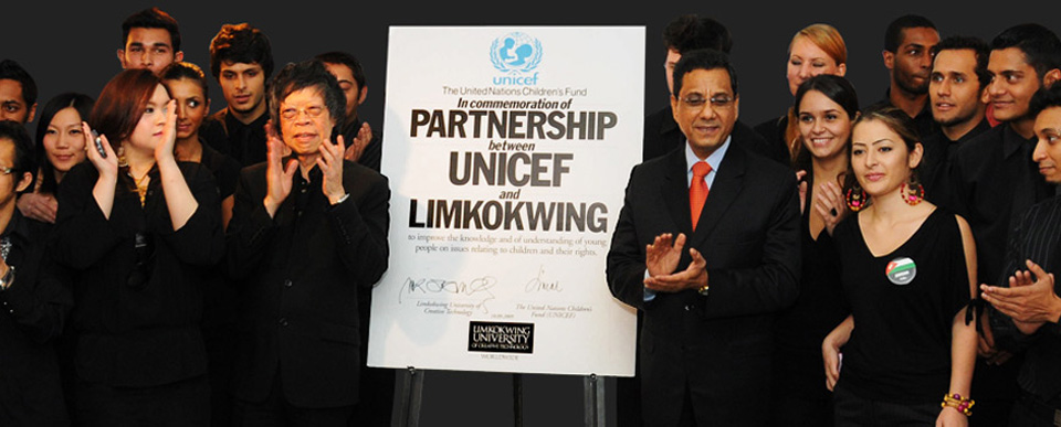 Partnership between UNICEF and Limkokwing