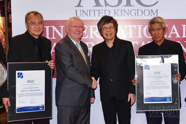Limkokwing University receives prestigious ASIC Awards