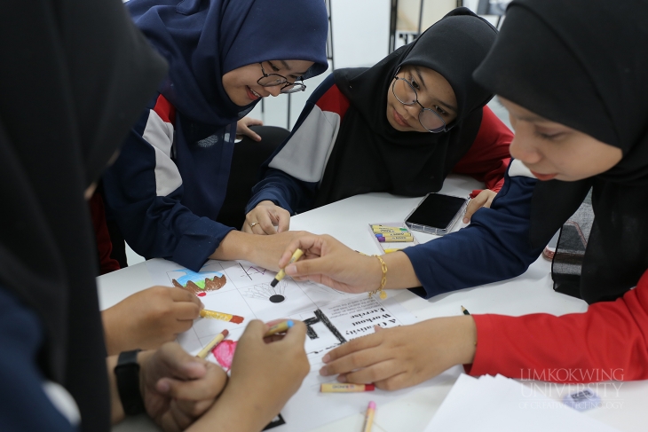 A Glimpse into the Future for SMK Sultan Abdul Jalil Students at Limkokwing University