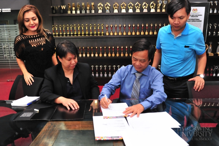 Limkokwing signs MoU with FPT University of Vietnam