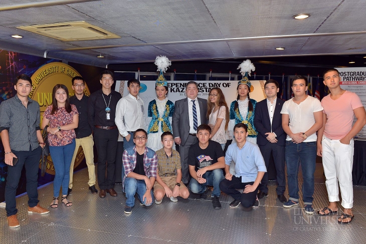 Kazakhstani students gather in Limkokwing University to celebrate their Independence Day