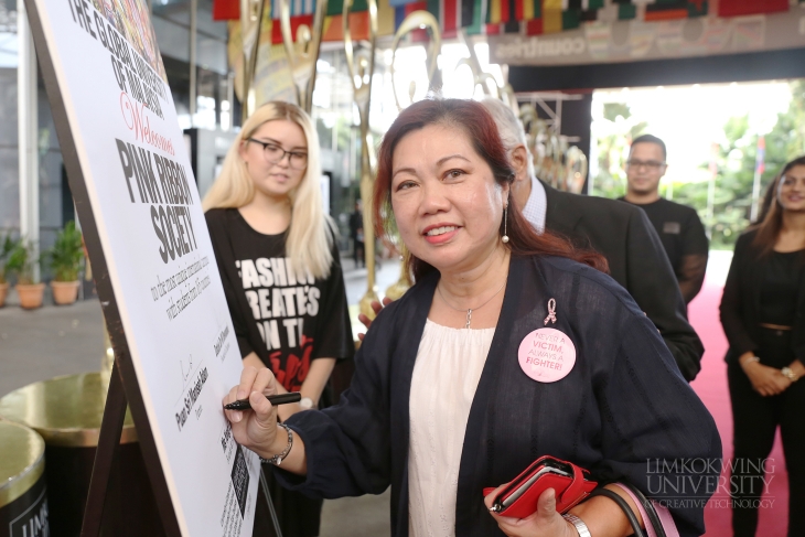 Limkokwing University forges links with Pink Ribbon Wellness Foundation