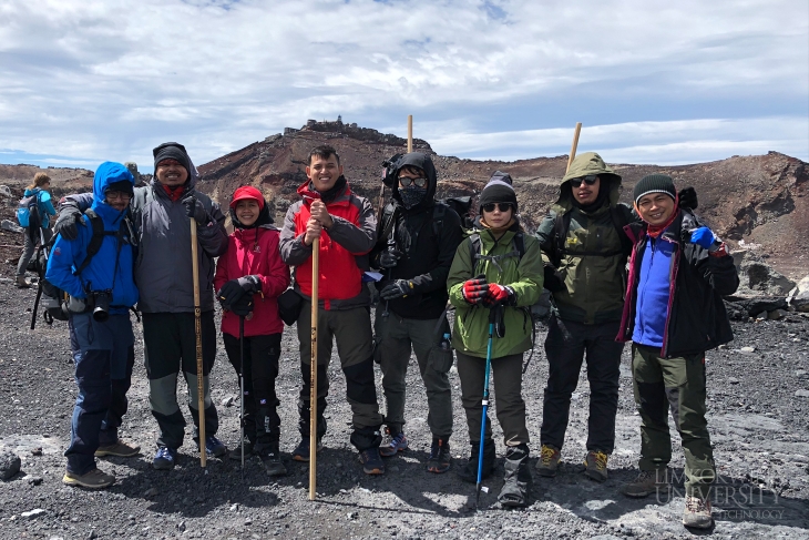 Limkokwing students conquer Mount Fuji in Japan
