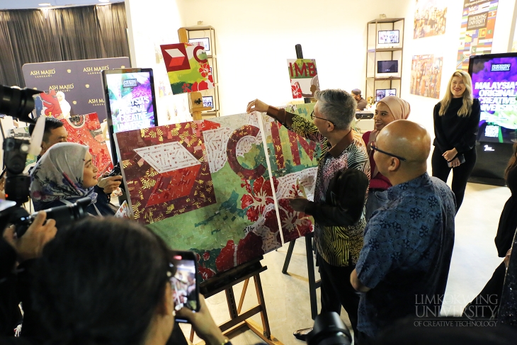 Limkokwing University Amplifies Artistic Expressions at CIMB Artober 2023