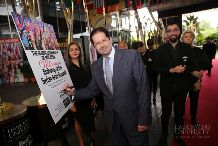 Syria banking on more Limkokwing graduates to bring home innovation and change