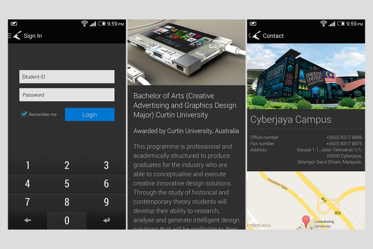 Limkokwing University launches all-new Android app
