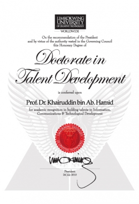 Prof. Dr. Khairuddin bin Ab. Hamid