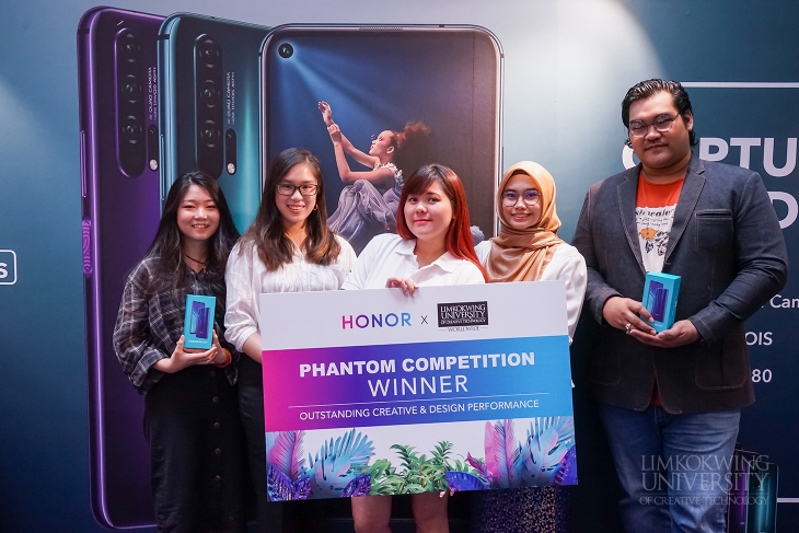 Limkokwing students shine at Honor “Phantom” Competition 2019
