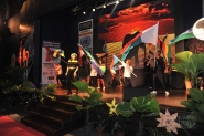 Students from over 150 countries celebrate the beauty and diversity of Africa