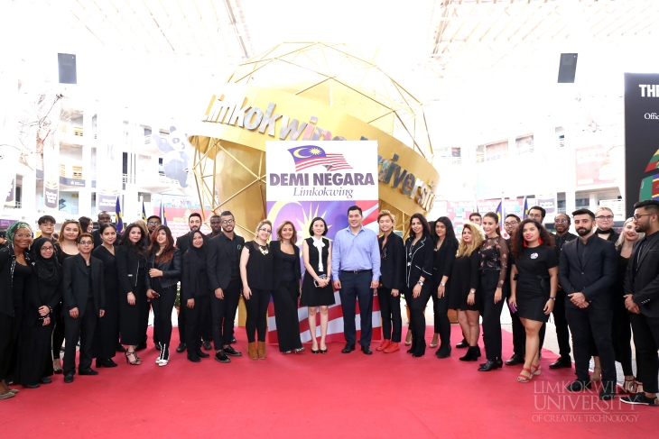 Delegation from IOI City Mall visit Limkokwing University