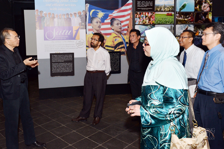 Head of Selangor Halal Hub Development Visits Limkokwing