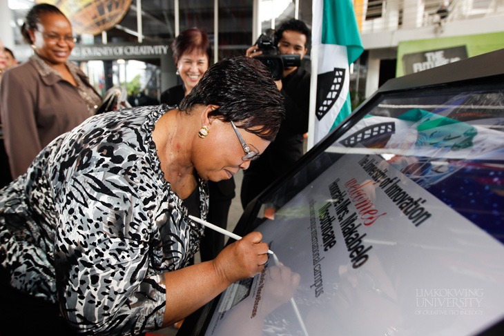 Lesotho Minister of Education and Training Visits Limkokwing