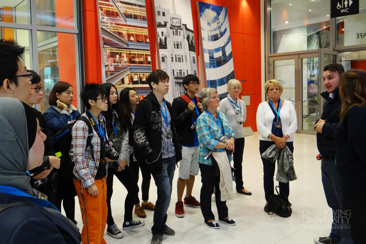 Limkokwing Global Classroom students tour BBC